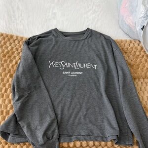 Yves Saint Laurent Gray Women's Sweater
